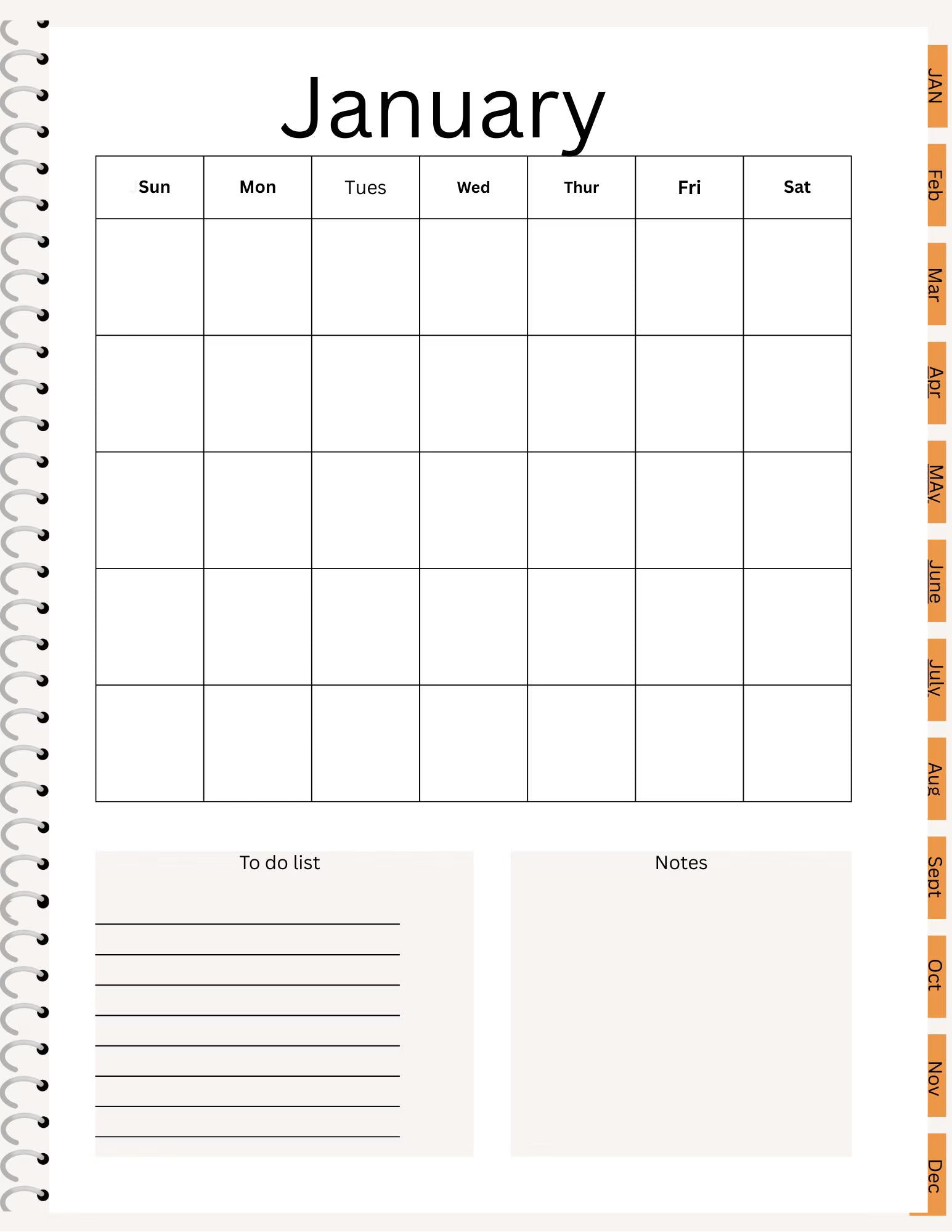 Digital Calendar